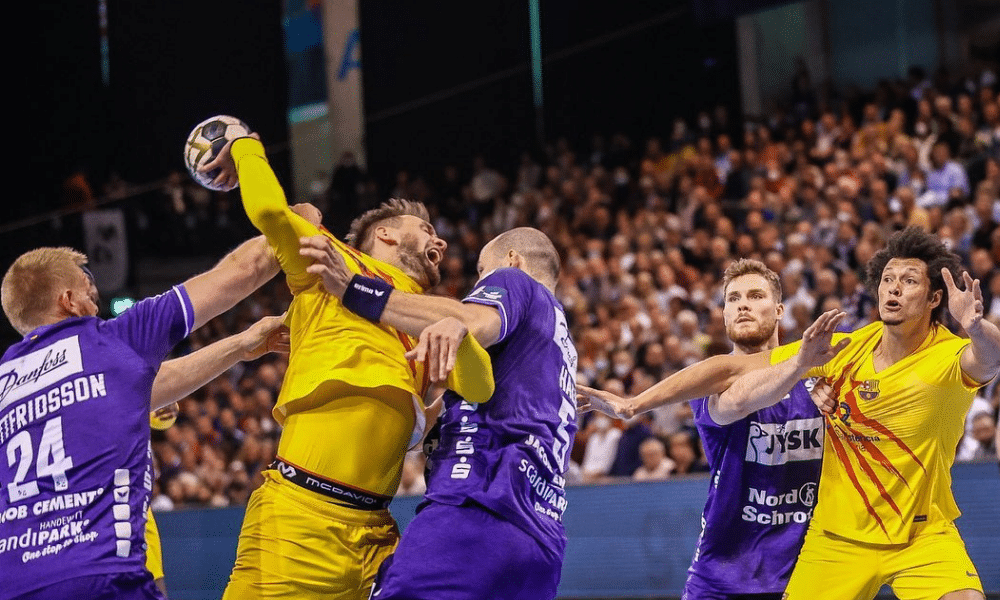 Barcelona vence Flensburg Champions League de handebol masculino