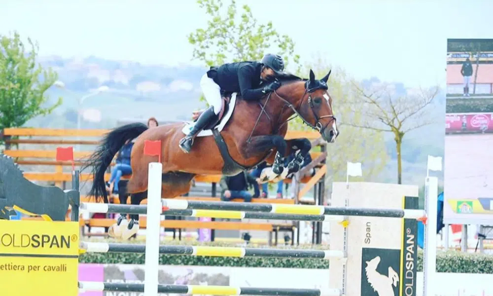 Bernardo Alves no CSI4* de Montefalco Itália hipismo hipismo saltos Bernardo Alves Karina Johanpetter Camila Mazza pódio