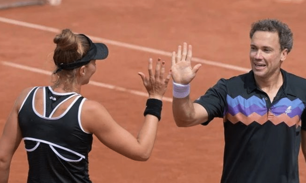 Bia Haddad e Bruno Soares Rafael Matos em Roland Garros
