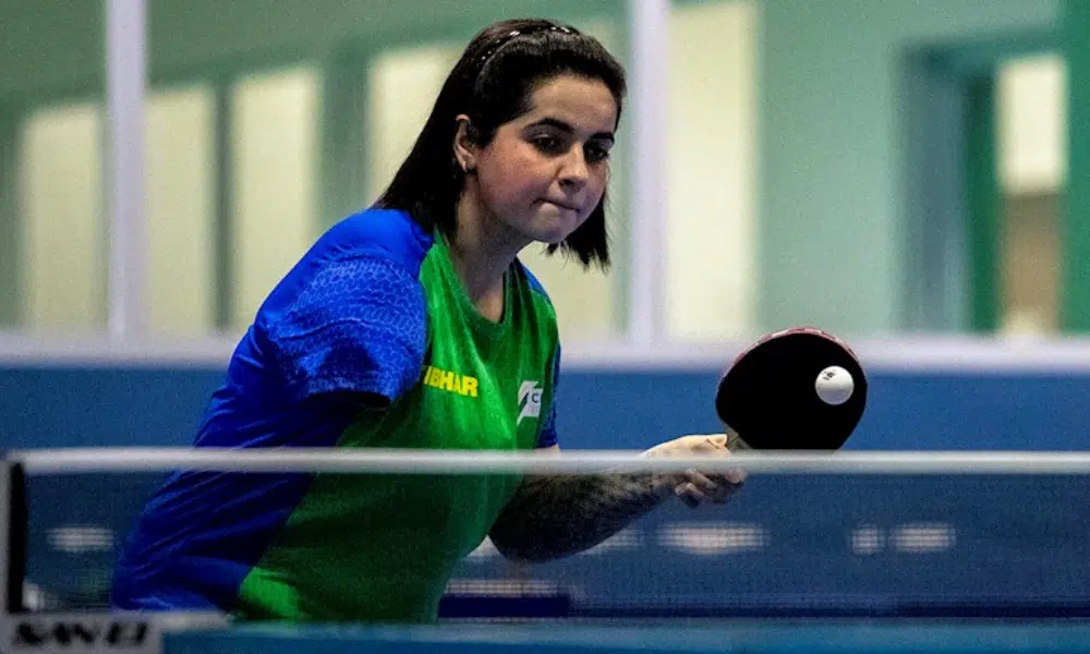 Bruna Alexandre Aberto Paralímpico da Eslovênia de tênis de mesa CT Centro de Treinamento Paralímpico