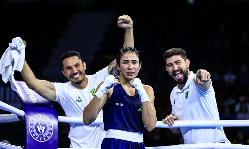 Caroline Almeida Mundial de boxe feminino Campeonato Brasileiro de Boxe semifinal