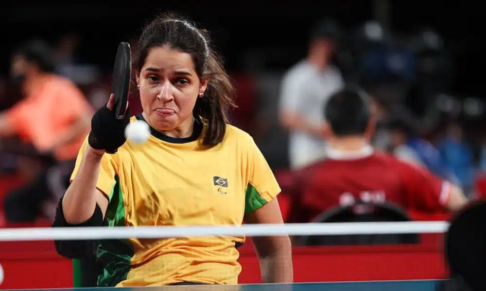 cátia oliveira tênis de mesa jogos paralímpicos tóquio classe 2
