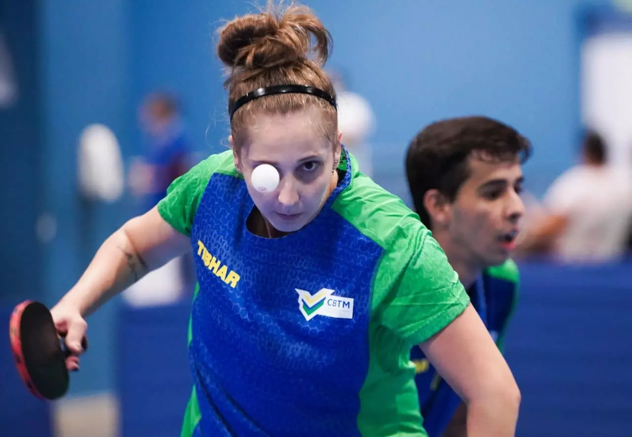 Danielle Rauen tênis de mesa paralímpico Aberto da Finlândia de tênis de mesa paralímpico