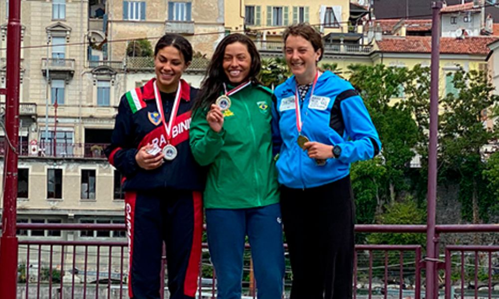 Ana Sátila conquista ouro e prata no Ivrea International Race