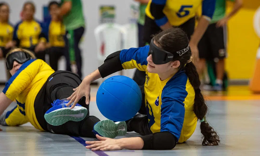 Brasil goleia duas vezes na Malmo Cup de goalball