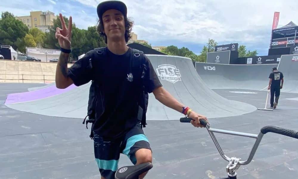 Gustavo Oliveira Bala Loka Montpellier Copa do Mundo BMX Freestyle