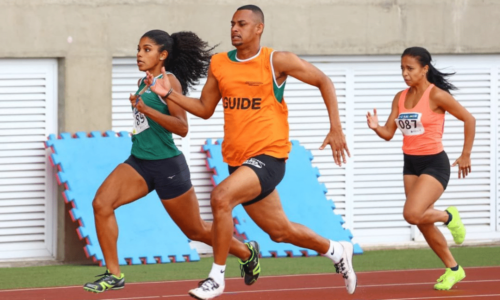 Lorraine Aguiar vence 100m T12 no Grand Prix de Nottwil de atletismo paralímpico