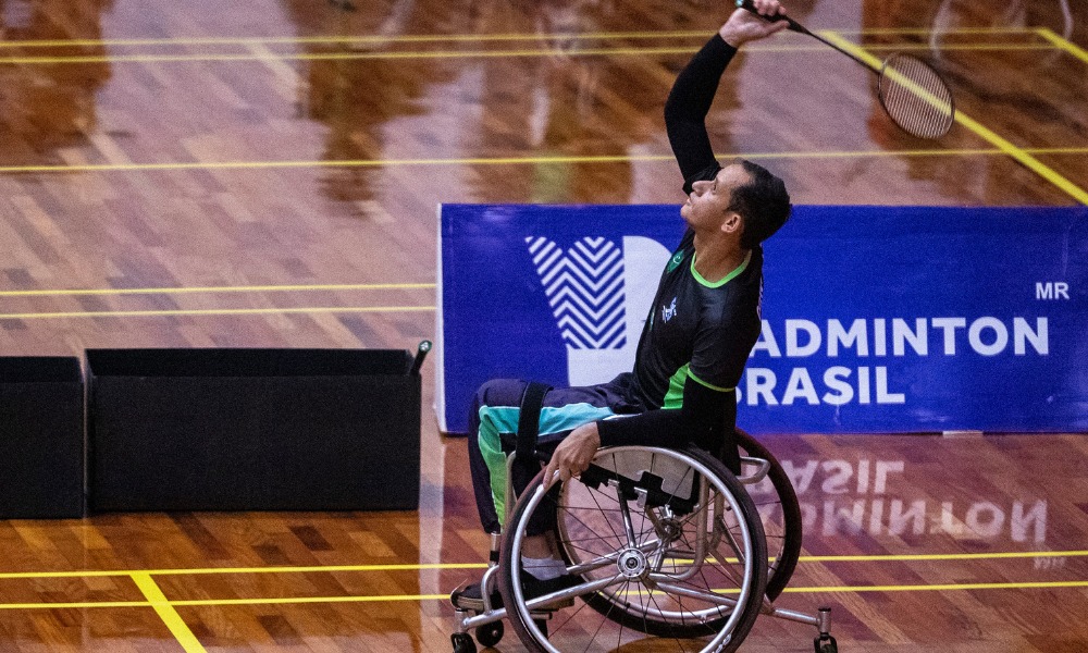Brasil -Marcelo Conceição classe WH1 parabadminton