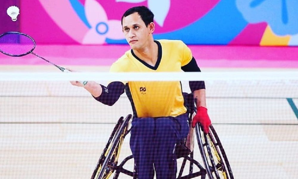 Marcelo Conceição parabadminton
