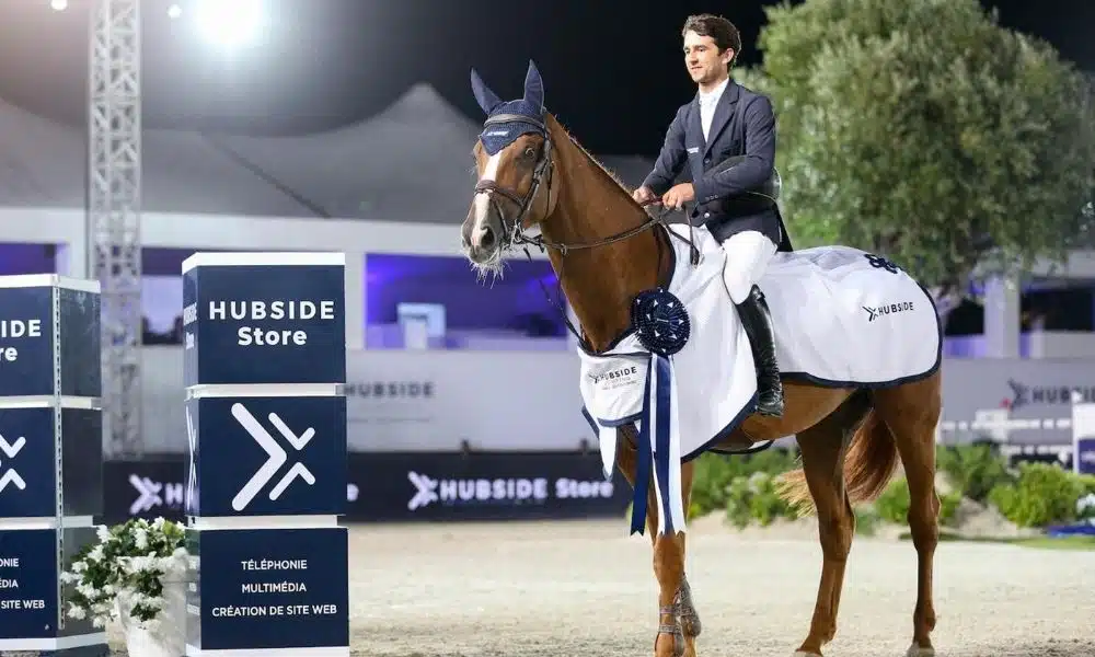 Cavaleiro brasileiro Marlon Zanotelli fica com o segundo lugar no CSI 5* de Madri