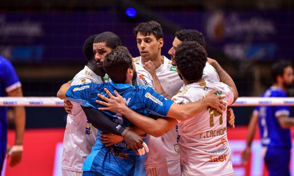Sada Cruzeiro campeão da Superliga contra o Minas