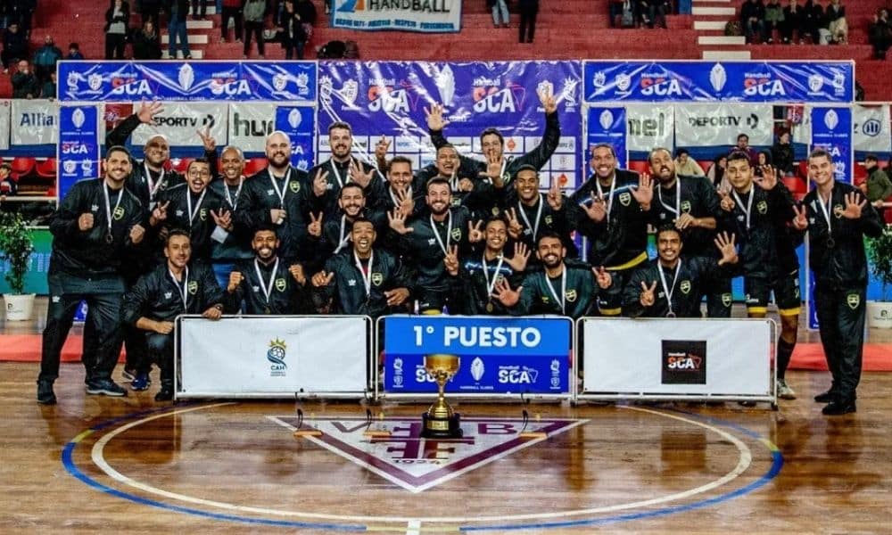 Taubaté campeão do Sul-Centro Americano de handebol masculino