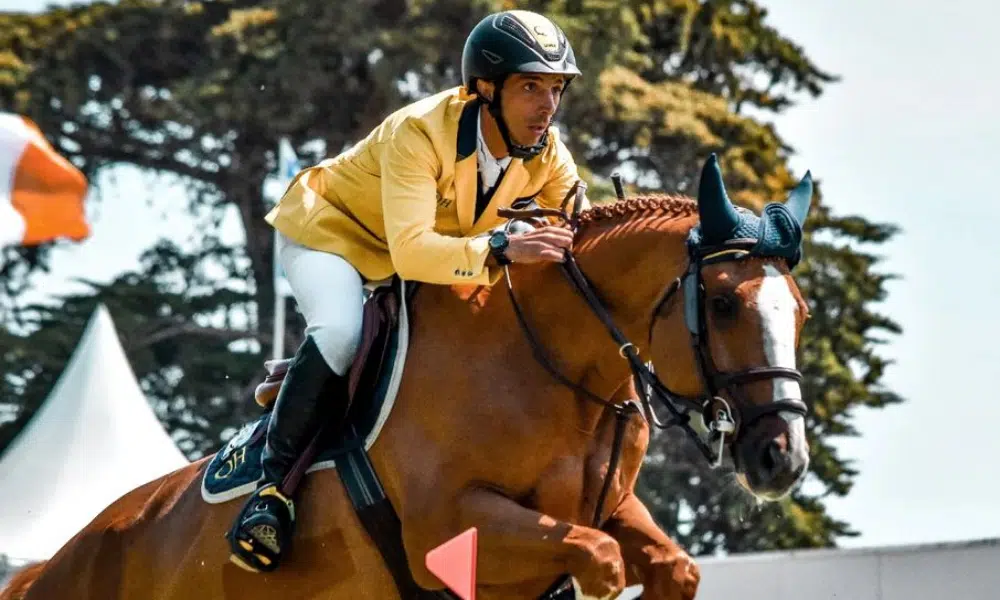 Yuri Mansur no Grand Prix de La Baule hipismo saltos Copa do Mundo