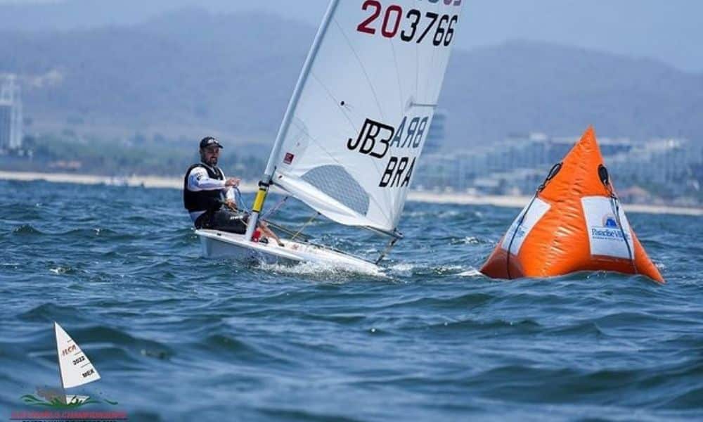 Bruno Fontes Mundial Laser vela