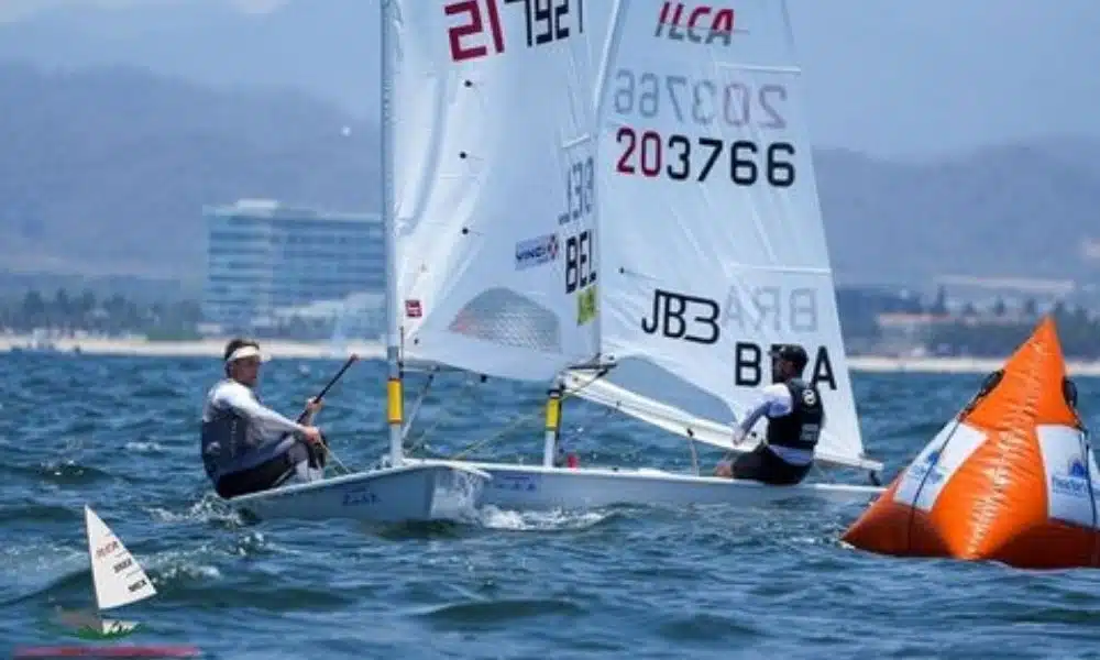 Bruno Fontes Mundial Laser vela