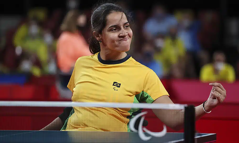 Cátia Oliveira tênis de mesa paralímpico Aberto da França medalhas Aberto da Tailândia