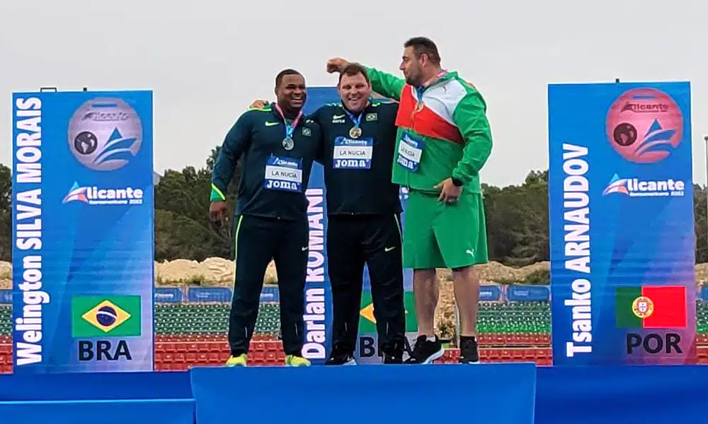 Darlan Romani torneio internacional são paulo de atletismo Vitória Rosa Rafael Pereira ouro Ibero-americano