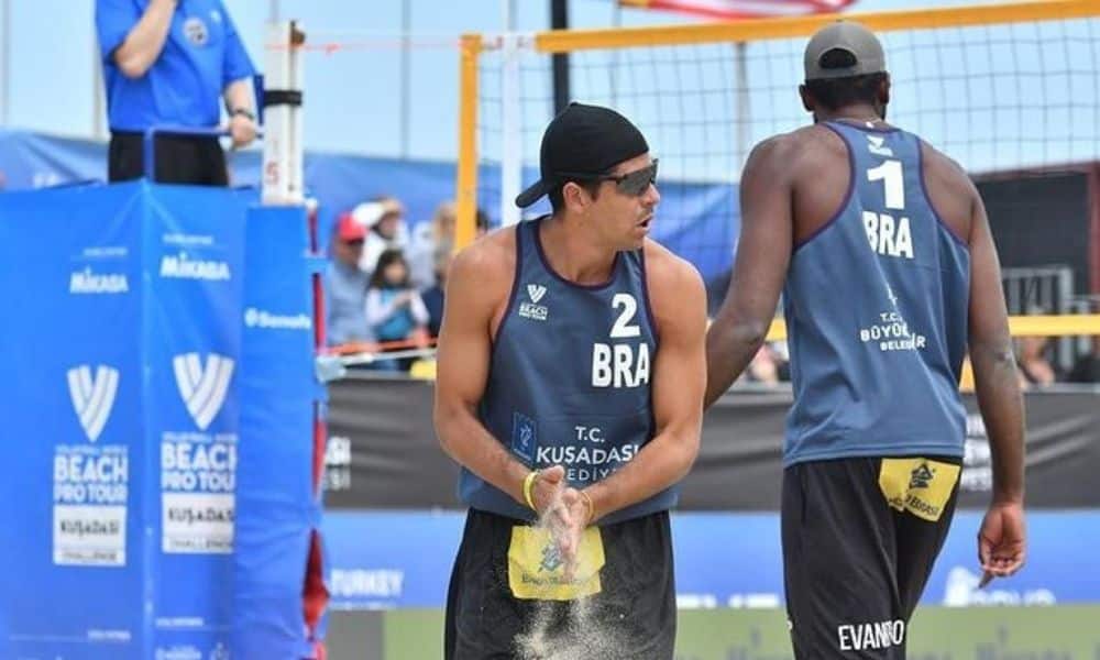 Challenge Kusadasi Evandro/Álvaro Filho Elize Maia/Thâmela Victória/Tainá vôlei de praia