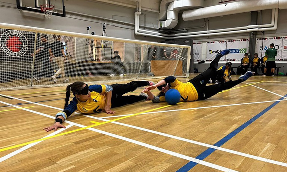goalball Brasil Malmö Suécia seleção de goalball feminino