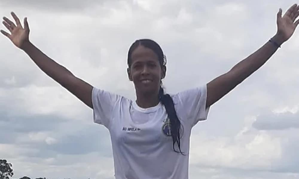 Mirela Saturnino de Andrade Mirela Saturnino Mirela Andrade atletismo maratona Sul-americano de maratona Assunção Mirela Andrade é campeã do Sul-Americano de Maratona