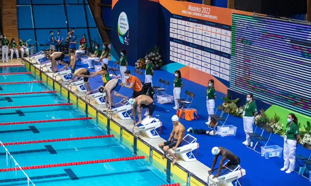 ASSISTA AO VIVO mundial de natação paralímpica madeira 2022