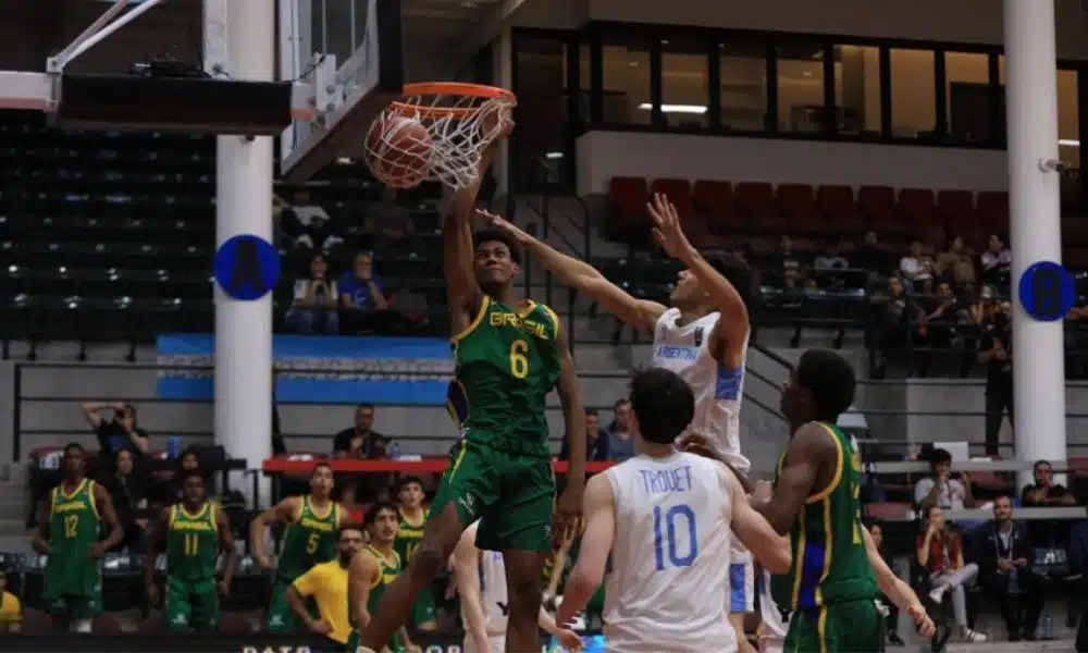 BRASIL X ARGENTINA AMERICUP DE BASQUETE SUB-18 MASCULINO