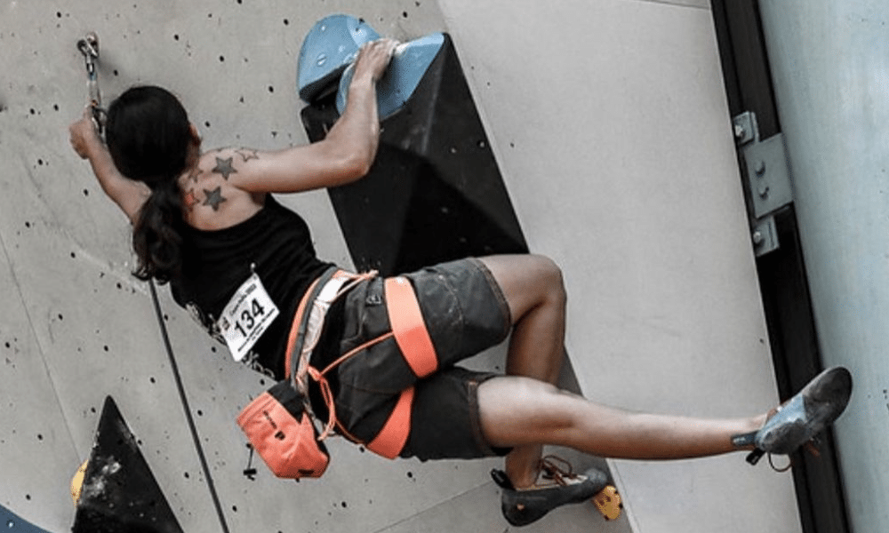 Bianca Castro lead Copa do Mundo de escalada esportiva