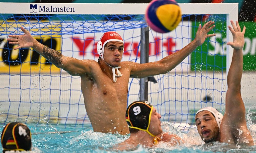 Brasil x Alemanha polo aquático masculino Mundial de Esportes Aquáticos