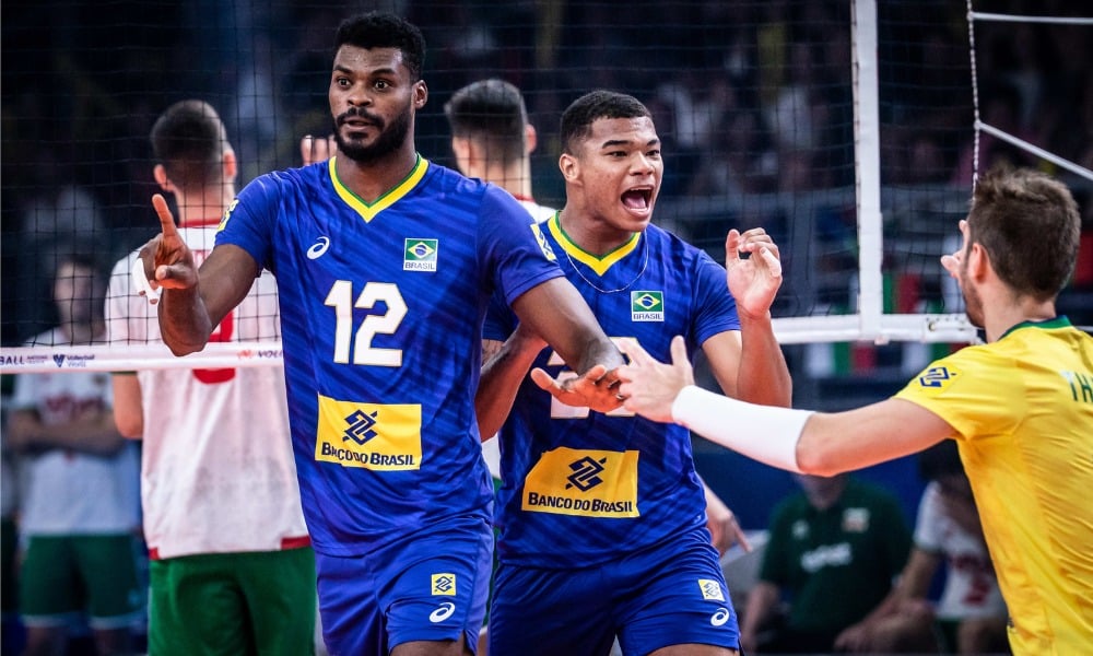 Brasil e Bulgária Liga das Nações