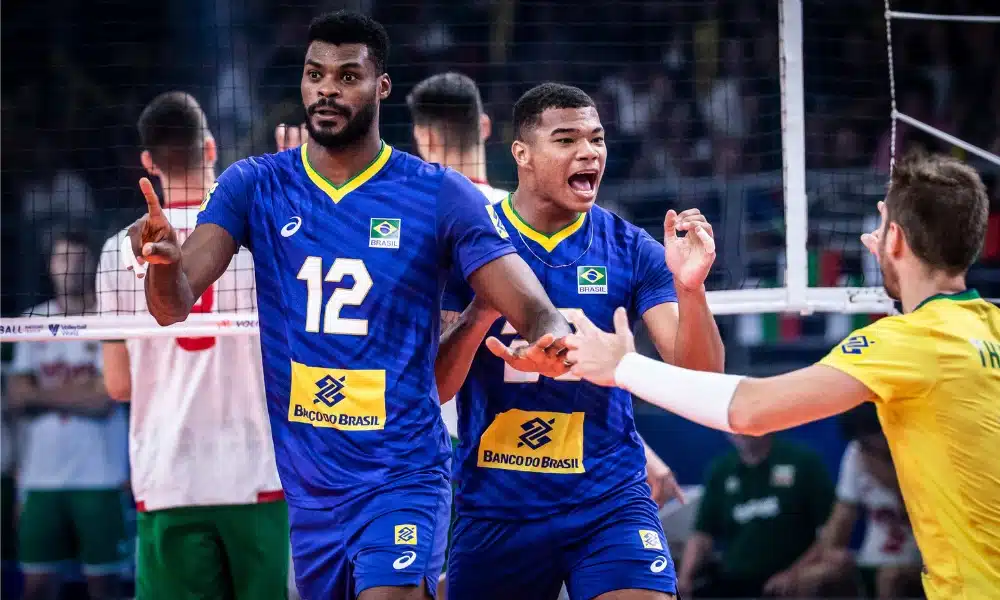 Brasil e Bulgária Liga das Nações