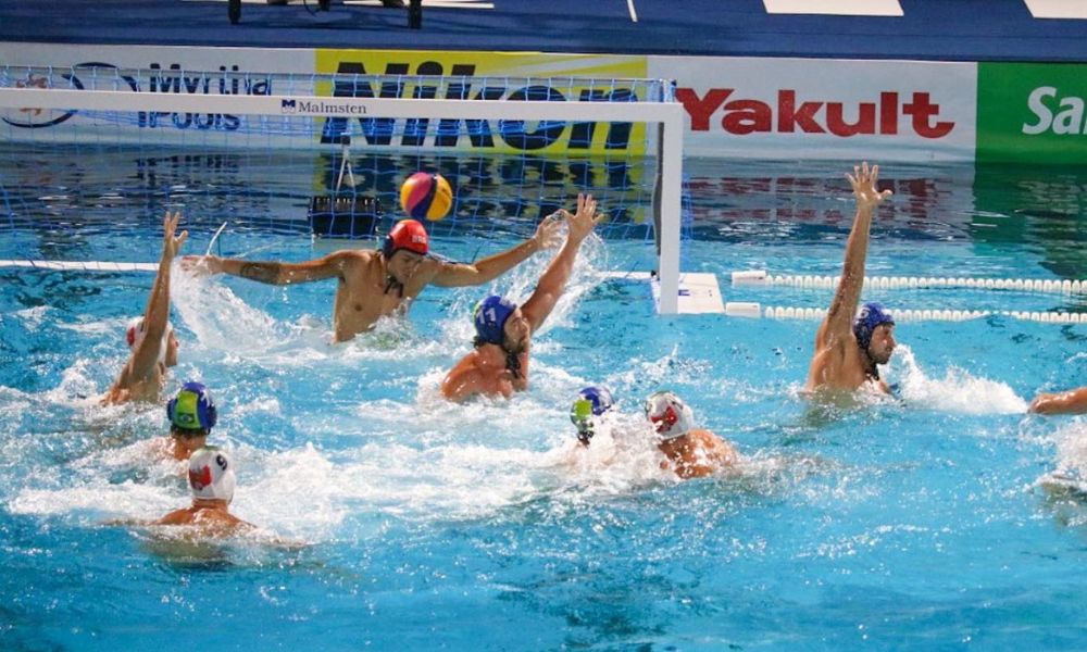 Brasil x Hungria Mundial de polo aquático masculino 2022