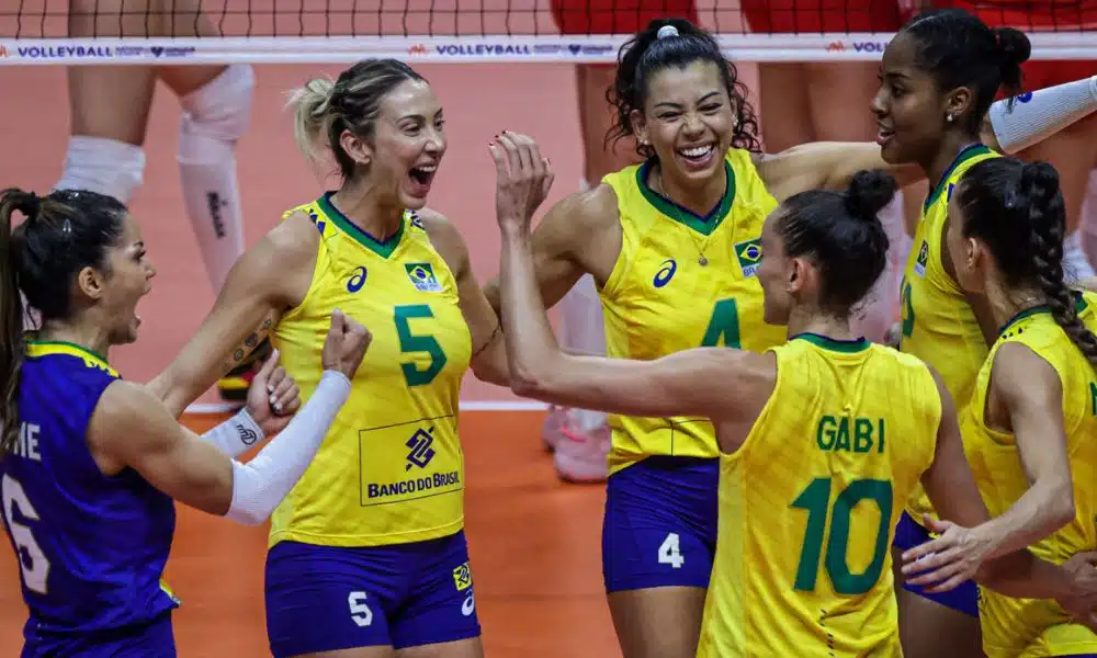 Brasil x Turquia Liga das Nações feminina