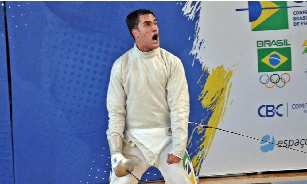 Bruno Pekelman, do sabre, disputa o Pan-Americano de esgrima