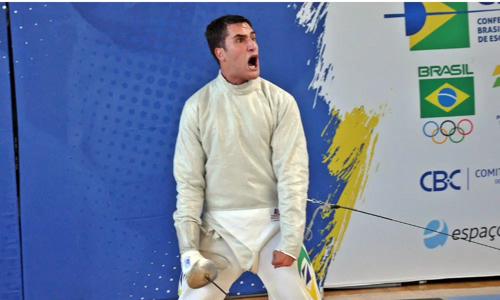 Bruno Pekelman, do sabre, disputa o Pan-Americano de esgrima
