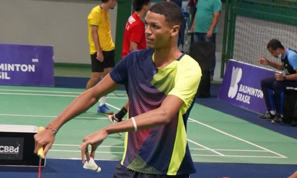Davi Silva Aberto de Santo Domingo de badminton