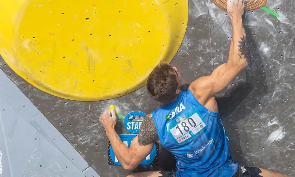 Felipe Ho Copa do Mundo boulder escalada esportiva