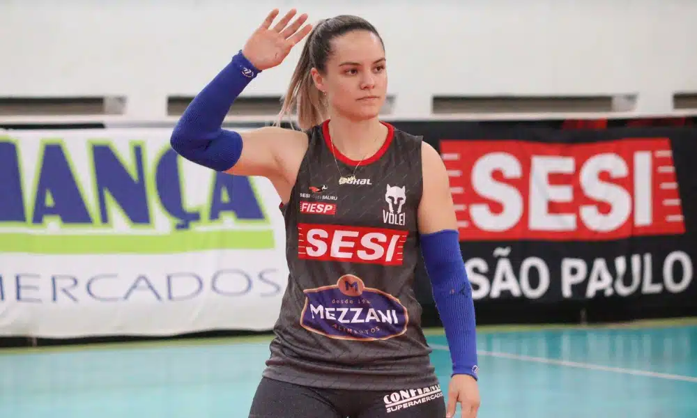 Leticia líbero Sesi Vôlei Bauru