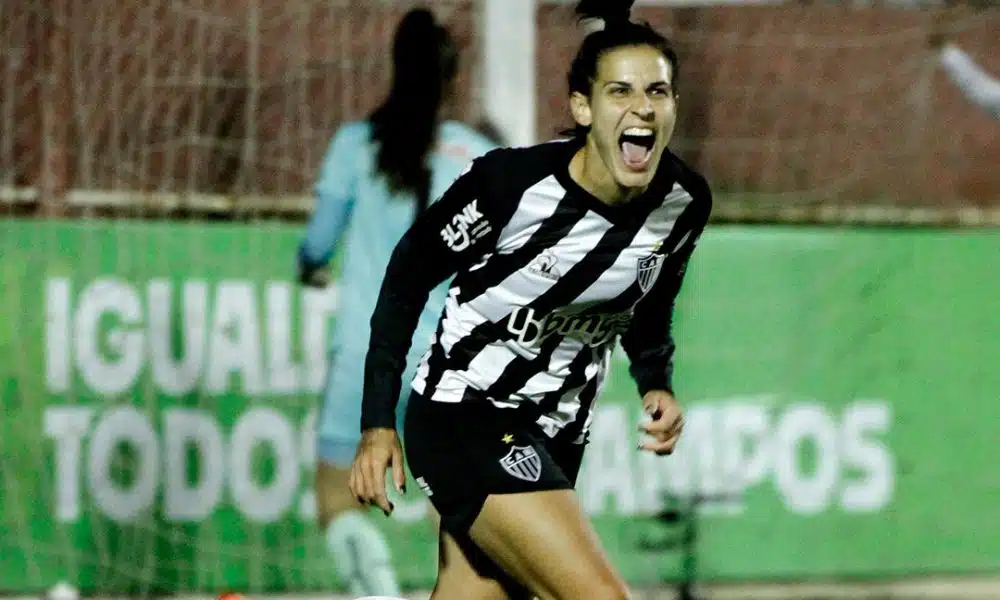 Nath Atlético-MG x Red Bull Bragantino Campeonato Brasileiro de futebol feminino