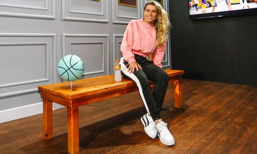 Tamires Copa América de futebol feminino NBA House