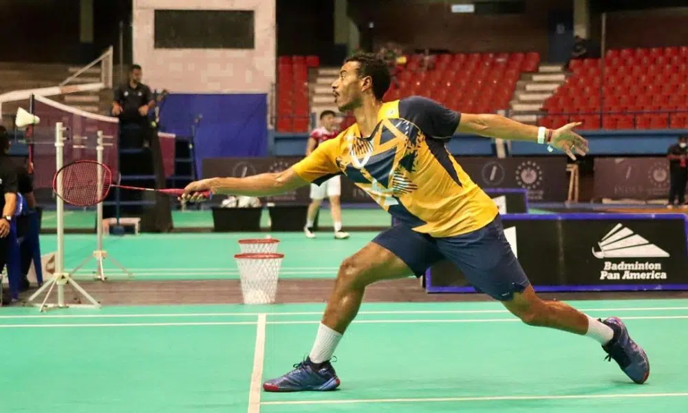 Ygor Coelho disputa o Itália Internacional de badminton Masters da Dinamarca