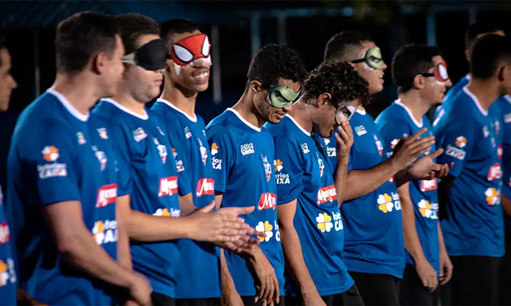 Adef futebol de cegos Regional Centro-Norte de futebol de cegos Belém