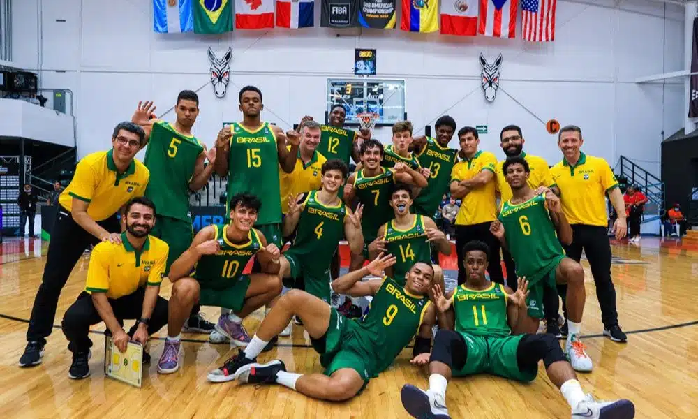 Brasil Americup sub-18 basquete Ranking mundial de basquete de base Brasil