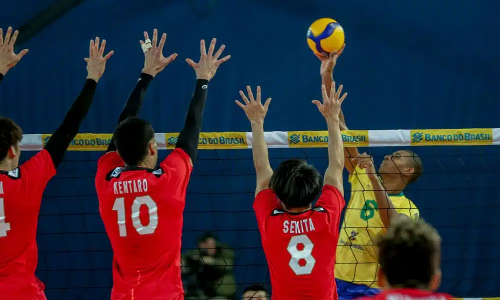 Brasil Japão vôlei masculino amistoso