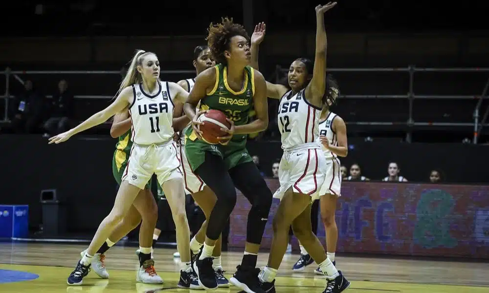 Brasil x Estados Unidos EUA Americup Sub-18