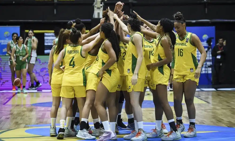 Brasil x México Americup Sub-18 Copa do Mundo Sub-19 de Basquete Feminino