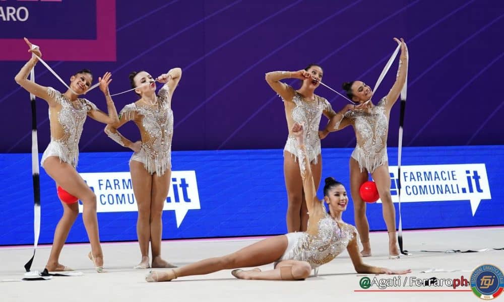 Conjunto Brasil ginástica rítmica