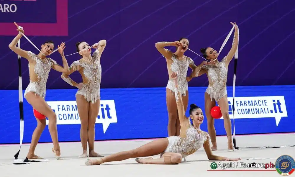 Conjunto Brasil ginástica rítmica