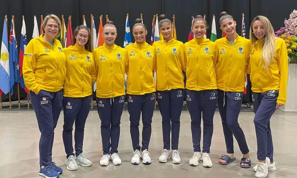 Conjunto Brasil ginástica rítmica