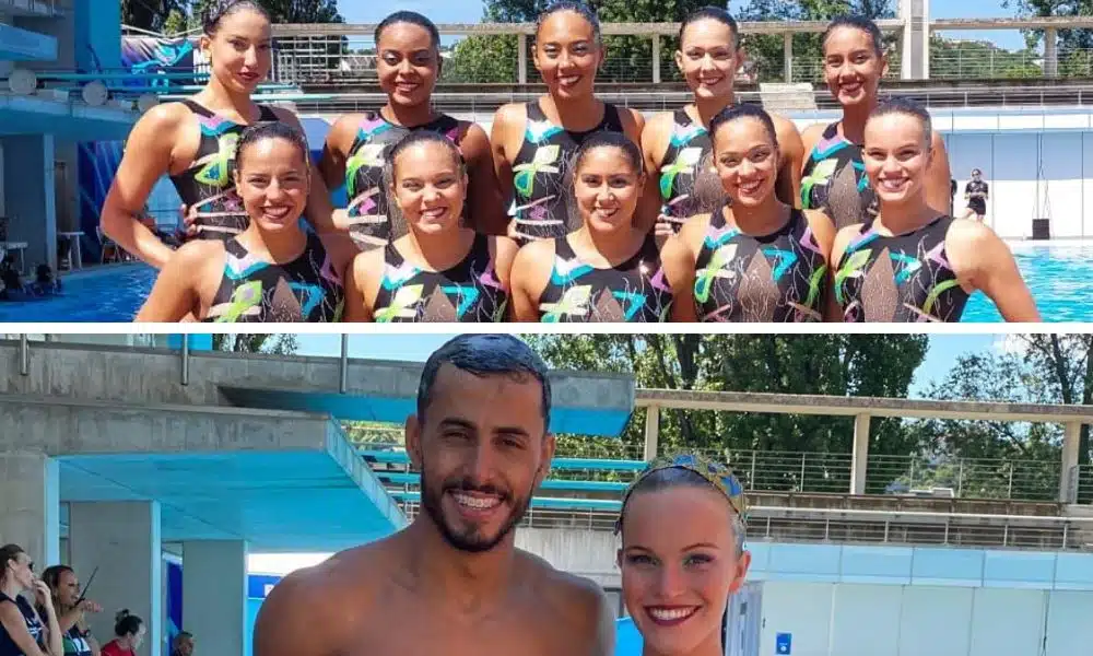 duas finais combo livre nado artístico mundial de esportes aquáticos
