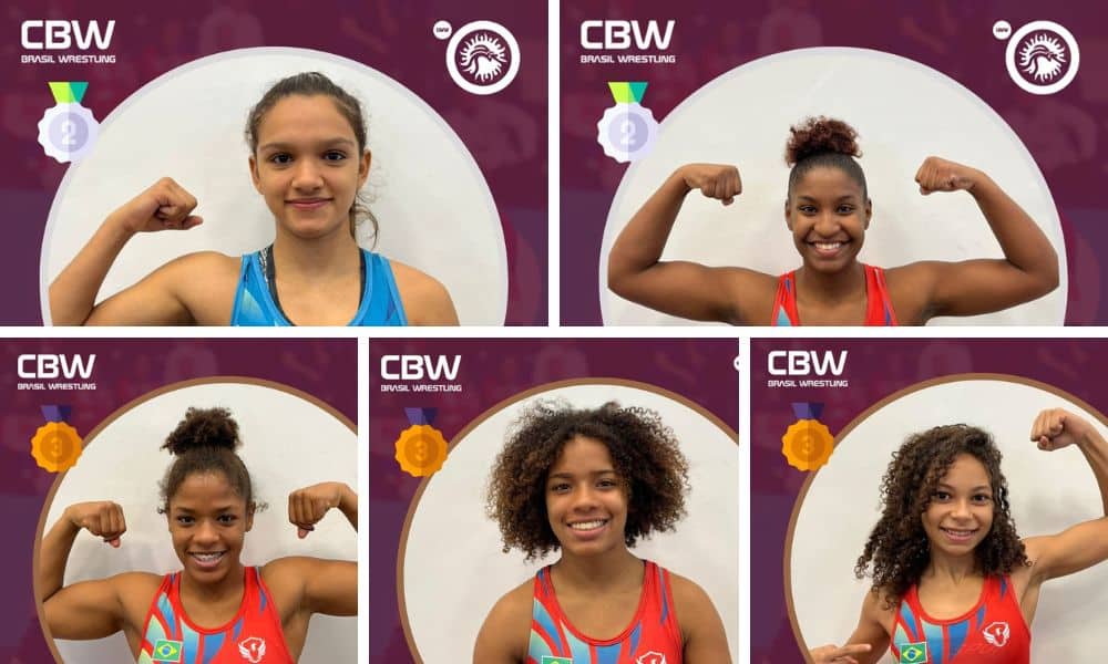 duas pratas e três bronzes no pan-americano sub-17 de wrestling
